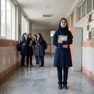 نظر بقیه روی یک دانشآموز